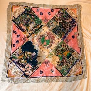 Vintage silk scarf
